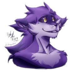 Colored Bust Sketch Example