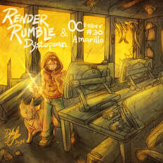 Colored Fullbody Drawing Example | Extra Character | Detailed BG