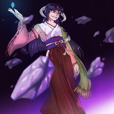 Colored Waist Drawing Example | Simple BG