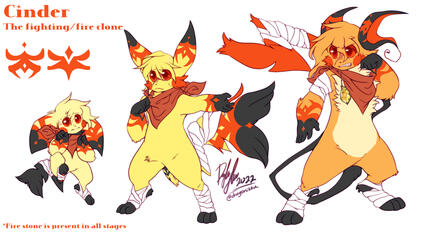 Flat Simple Reference Example | 2 Extra Characters